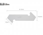 OLFA PB-800 Maket Bıçağı Yedeği (3lü) - 1