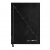 Kasa Defteri Siyah 17x24 368 Yaprak 1 Adet Artlantis Hesap Defteri 17*24 320 Yaprak 1 Adet - 1