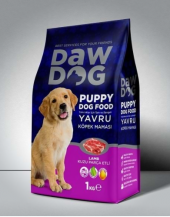 1 KG YAVRU KÖPEK MAMASI KUZU ETLİ & PİRİNÇLİ - 1