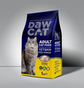 1 KG TAVUKLU YETİŞKİN KEDİ MAMASI - 1