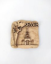 Ahşap Kemer Yazılı Magnet Buzdolabı Süsü Mıknatıslı Ev Dekor - 1