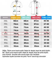 Erkek Büyük Beden Battal Boy  Keten Gömlek Kısa Kol - 4