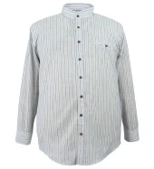 Büyük Beden Gömlek Hakim Yaka Uzun Kol thumbnail 1