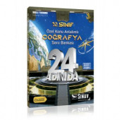 Sınav Yayınları 10. Sınıf Coğrafya 24 Adımda Özel Konu Anlatımlı Soru Bankası - 1