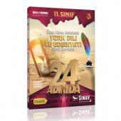 Sınav Yayınları 11. Sınıf Türk Dili ve Edebiyatı 24 Adımda Özel Konu Anlatımlı Soru Bankası - 1