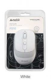 A4 Tech Fg10 Beyaz Nano Kablosuz Optik 2000 Dpı Mouse thumbnail 1