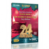 Sınav Yayınları 11. Sınıf Felsefe Grubu Din Kültürü ve Ahlak Bilgisi 24 Adımda Özel Konu Anlatımlı Soru Bankası - 1