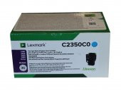 Lexmark C2350C0 1.000 Sayfa Cyan Mavi Toner C2325-2425-2535 MC2325-2425-2535-2640 - 1