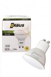 Orbus Orb-5W 5W Beyaz Işık Gu10 300Lm 15.000 Saat Led Ampul - 1