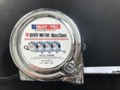 Bay-Tec Mk4149 10Mt 25MM Krom Şerit Metre - 1