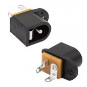 DC 5.5x2.1 mm Dişi Soket Tek Kulaklı - 1