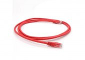 Vcom NP611B-R-2.0 Cat6 2.0MT Kırmızı Utp Patch Kablo - 2