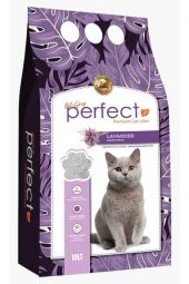 Perfect Lavanta Kokulu İnce Taneli Kedi Kumu 10 Lt - 1