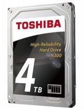Toshiba 4TB N300 HDWG440UZSVA 7200RPM 128MB SATA3 Nas Diski - 1