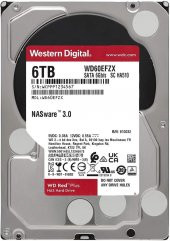 Wd 6TB WD Red Plus NAS Internal Hard Drive HDD - 5640 RPM, SATA 128 MB WD60EFZX Harddisk thumbnail 2