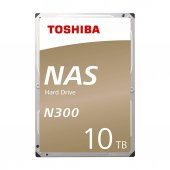 Toshiba 10TB HDWG11AUZSVA 7 N300 HDWG11AUZSVA 7200RPM 3.5 256MB Cache Sata 3 NAS Disk - 1