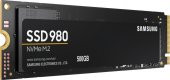Samsung 500GB 980 M.2 2280 NVMe 3100MB- s 2600MB-s MZ-V8V500BW Ssd Harddisk - 1