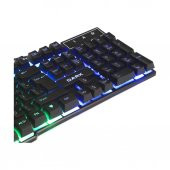 Dark Elite Force gk1000 Mekanik Hisli Rainbow Aydınlatmalı Türkçe Q Oyuncu Klavyesi - 3