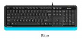 A4 Tech Fk10 Q Usb Fsytyler Mavi Tr Fn-Multimedya Klavye thumbnail 2