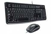 Logitech 920-002560 MK120 Q Usb Standart Kablolu Klavye Mouse Set - 1