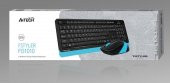 A4 Tech Fg1010 2.4G Mavi Q Fn-Mm Klv+Optik Mouse Set - 1
