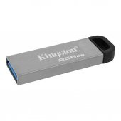 Kingston DTKN-256GB 256GB DataTraveler Kyson 200MB-s Metal USB 3.2 Gen 1 Flash Bellek - 1