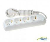 Almera 4lü 3mt Topraklı Priz - 1