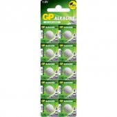 GP GPA76-2C10 LR44 Alkalin Düğme Pil 10'lu Paket - 1