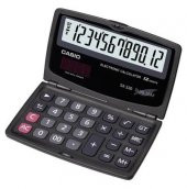 Casio SX-220 12 Hane Cep Tipi Kapaklı Hesap Makinesi - 1