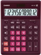 Casio GR-12C-WR 12 Hane Bordo Masa Üstü Hesap Makinesi - 1
