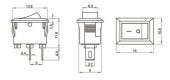 KCD11 Mini On-Off Anahtar - Siyah - 5 Adet - 2