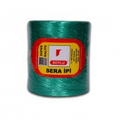 SOYLU SERA İPİ UV KATKILI 1800 METRE YEŞİL TARIM İPİ KLİPS İPİ FİBRİLİZE SERA İP - 1