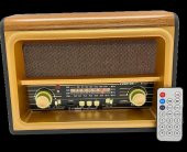 Everton RT-827 Bluetooth-USB-SD-FM Kumandalı Nostaljik Radyo - 1