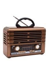 Everton RT-812  Bluetooth-USB-SD-FM Nostaljik Radyo - 1