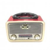 Everton RT-301 Bluetooth-USB-SD-FM Şarjlı  Nostaljik Radyo El Fenerli - 1