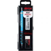 Rotring Okul Seti Versatil+Min Silgi Hediyeli 0.7 MM Açık Mavi RO-KK07-07AM - 1