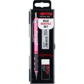 Rotring Okul Seti Versatil+Min Silgi Hediyeli 0.7 MM Fosforlu Pembe RO-KK07-07FP - 1