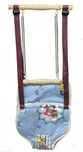 Mavi Renk Erkek Çocuk Hoppalası Zıp Zıp 18 Kg Ye Kadar Taşıma Kapasiteli - 2