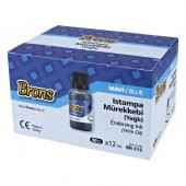 Brons Istampa Mürekkebi Yağlı 30 CC Mavi BR-315 - 1
