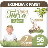 Baby Turco Doğadan 7 Beden Ekonomik 28x2 56 Adet - 1