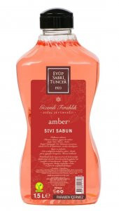 Eyüp Sabri Tuncer 1,5Lt Amber Sıvı Sabun Doğal Zeytinyağlı - 1