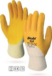 Beybi Pamuk Nitirl PMK KN2 10 Beden  Eldiven 12li Paket EN388 (3121X) - 1