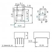 14mm Ortak Katot Display Kırmızı 5611AH thumbnail 2