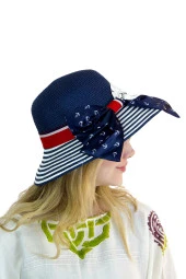 Kadın Hasır Şapka 3852 thumbnail 5