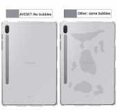 Samsung Galaxy Tab S7 Plus T970 Kılıf Şeffaf Tablet Süper Silikon - 7