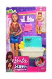 Barbie Bebek Bakıcısı Bebeği Ve Aksesuarları Oyun Seti thumbnail 3