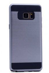 Samsung Galaxy Note Fan Edition Kılıf Hybrid Korumalı Sert Silikon Kapak - 8