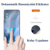 Oppo Reno Zore Süper Silikon Kılıf Kamera Korumalı + Nano Cam - 6