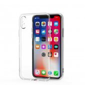 Apple iPhone XS Max 6.5 Kılıf Kamera Korumalı Şeffaf Süper Silikon Kapak - 1