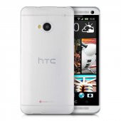 HTC One M7 Kılıf Şeffaf Süper Silikon Kamera Korumalı - 3